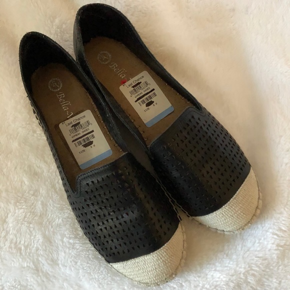 Bella Vita Shoes - BELLA VITA Channing Cutout Espadrille Loafer Shoes